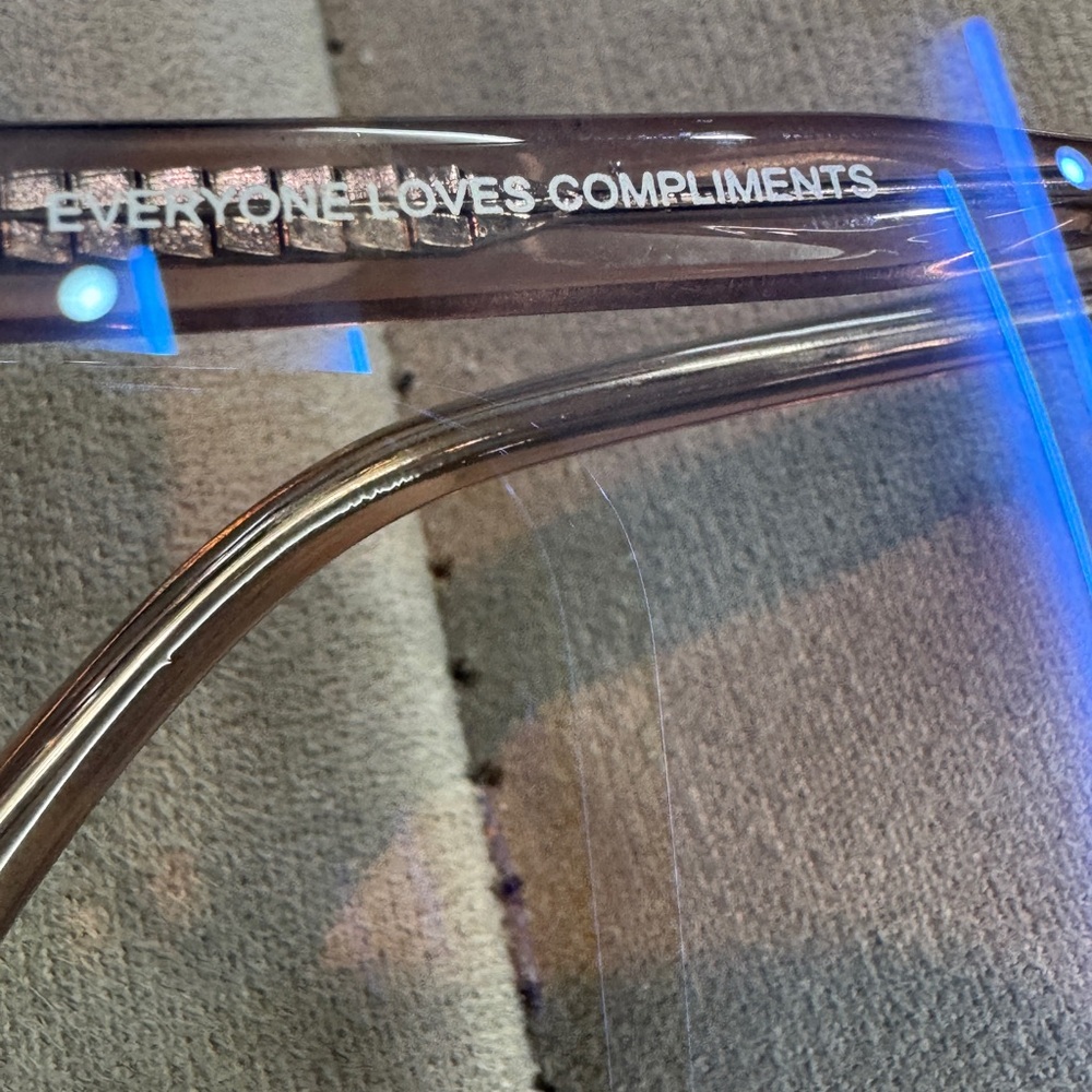 Diff Blue Light Blocking Readers Clear Brown +2.00 - image 2